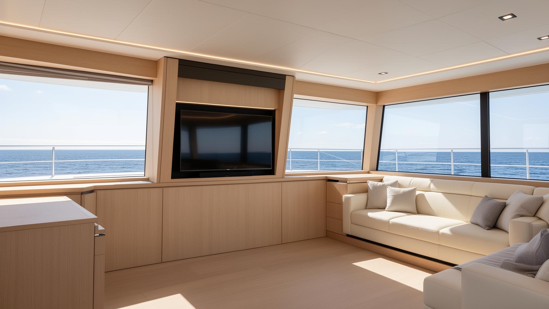 Sunreef 55 Ultima main saloon